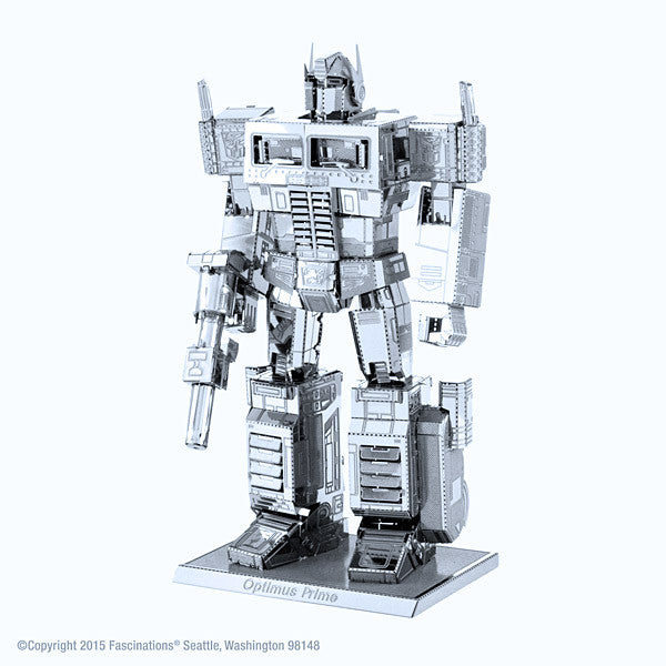 Transformers Optimus Prime 3-D Metal Earth Model