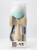 Ozora REShape3 Kendama, Akimoto model - Matte White and Light Blue, package