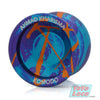 Recess Komodo YoYo, Purple/Blue Acidwash w/ Orange splash