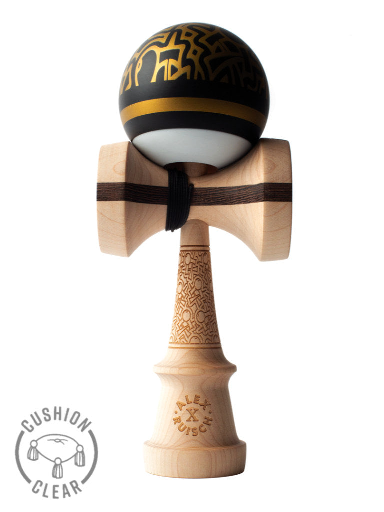 Alex Ruisch Legend Model v2 Kendama, Cushion Clear