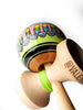 Sweets Lab V31 Custom Kendama, ONE LINE, ONE LOVE, Ratio Clear, worm eye view