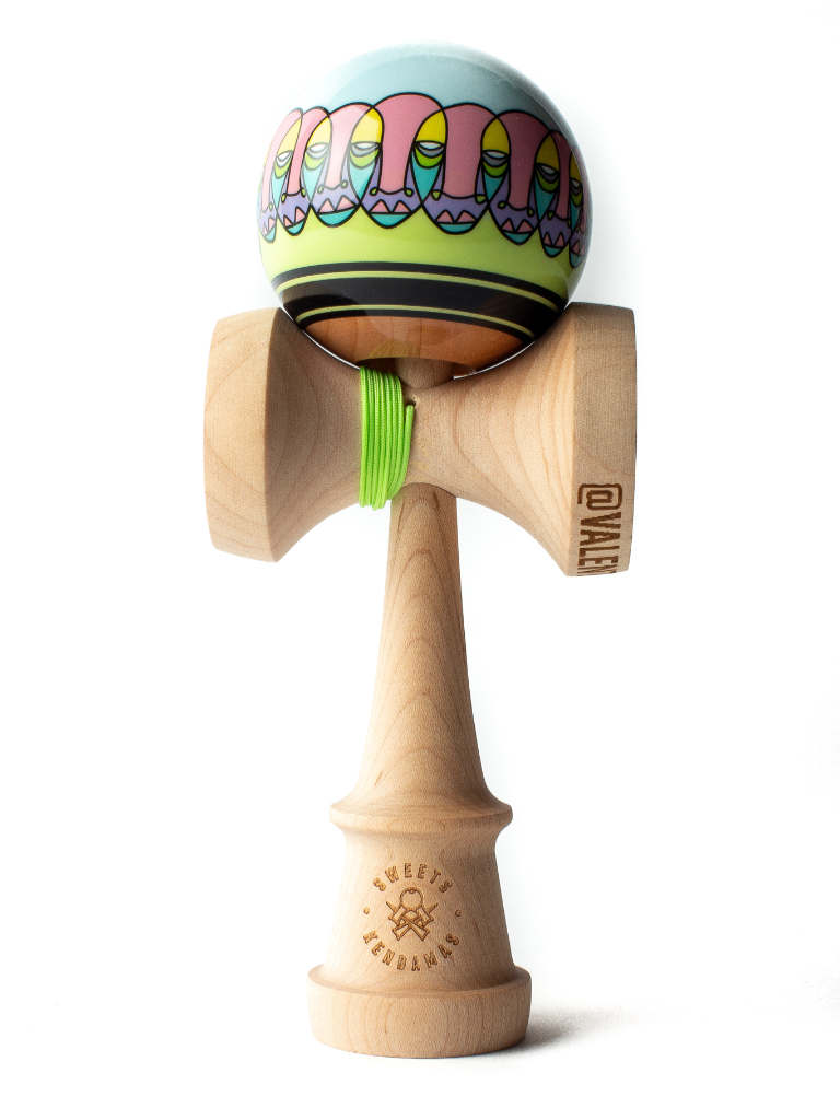 Sweets Lab V31 Custom Kendama, ONE LINE, ONE LOVE, Ratio Clear