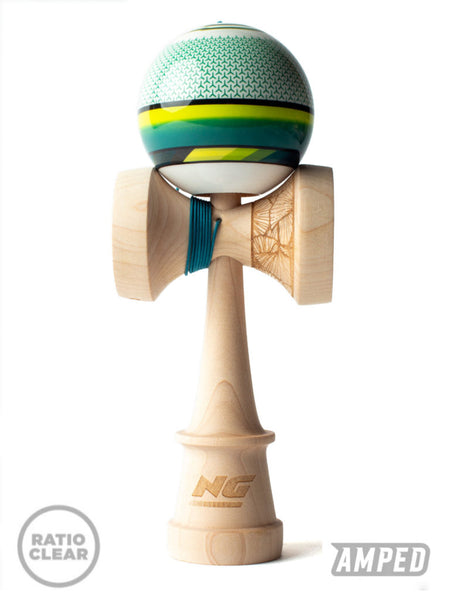 Sweets Nick Gallagher Amped Pro Model Kendama, Ratio Clear- at YoYoLoco
