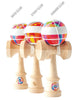 Sweets Parker Johnson V2, Pro Model Kendama, group photo of all 3 tama finishes