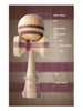 Sweets Splice Series Kendama, version 6, Cushion Clear, wood layers composition graphic