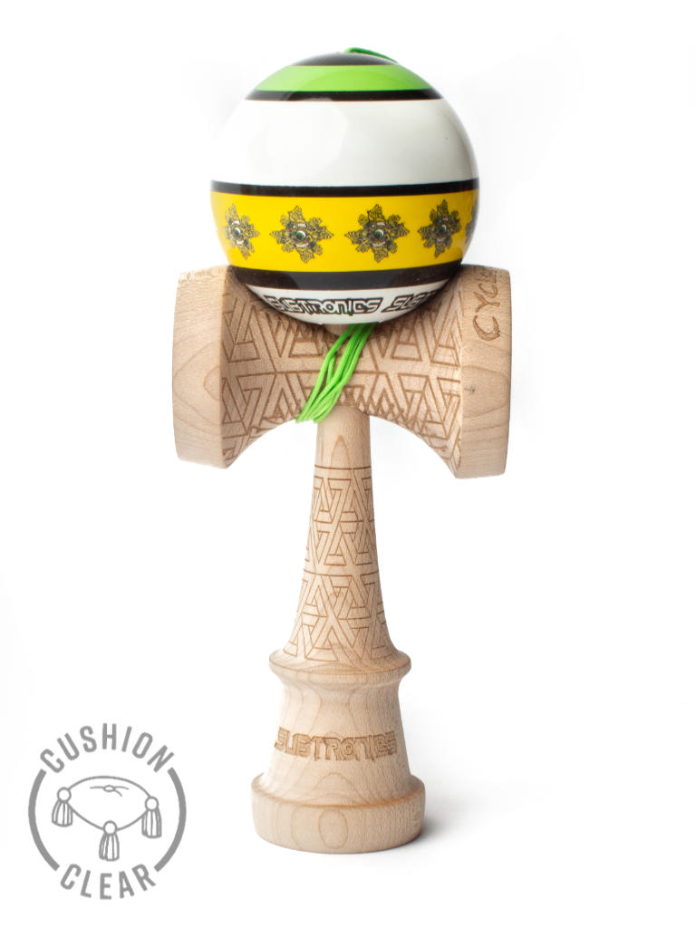 Subtronics Signature Series Kendama, Cushion Clear