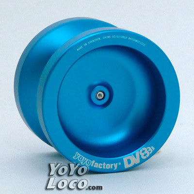 YoYoFactory DV888 YoYo, Aqua Blue