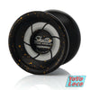 YoYoFactory Shutter Wide Angle YoYo, Black with Gold Speckle