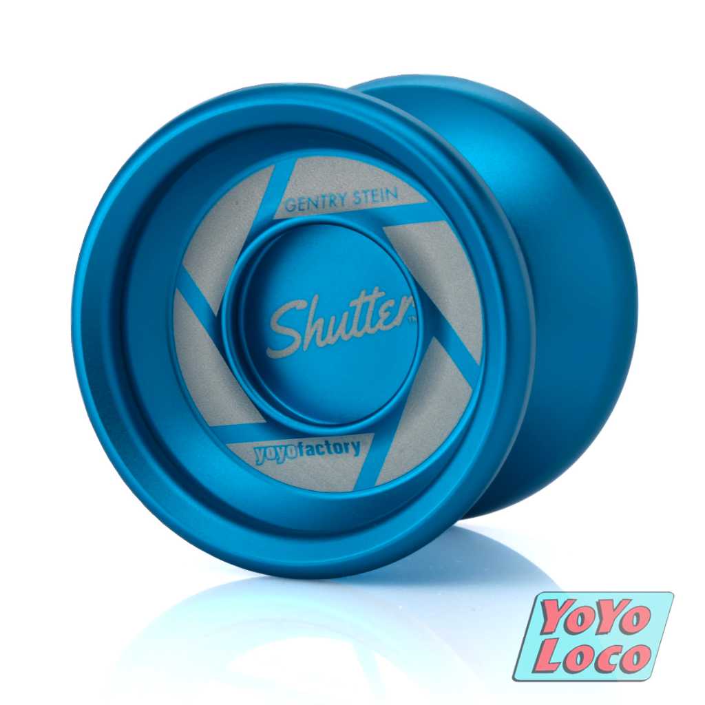 YoYoFactory Shutter YoYo, Aqua