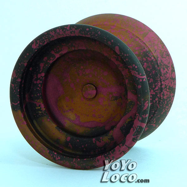 YoYofficer Vector YoYo Orange / Black / Pink Splash